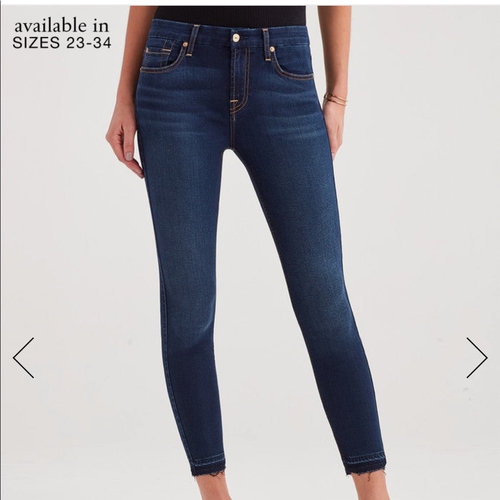 7 for all mankind (B)air Ankle Skinny